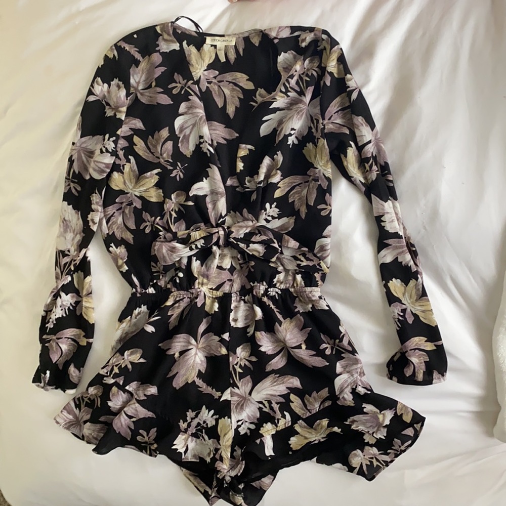 Bock floral romper